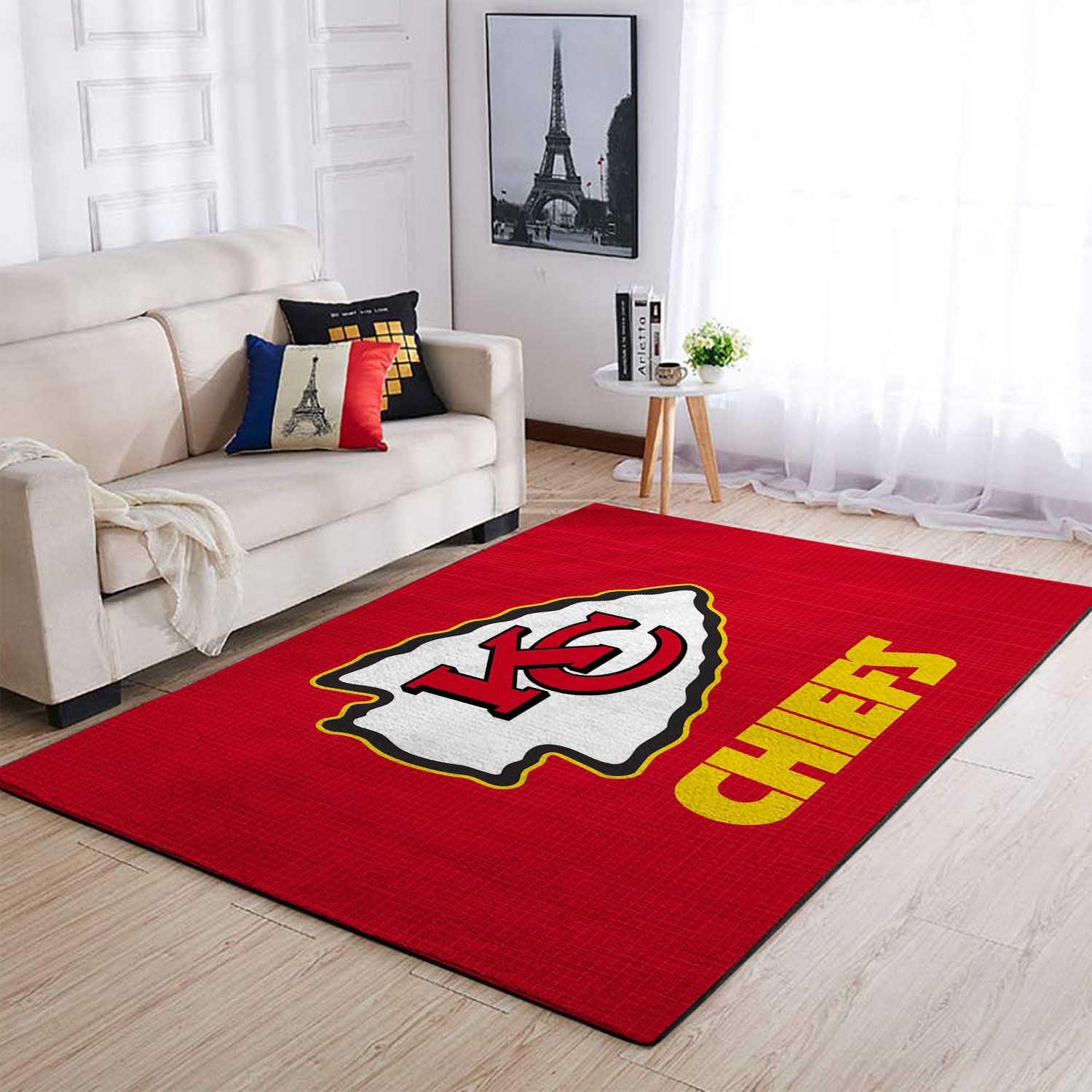 Kansas City Chiefs Area Rugs Living Room Carpet SKC101202 Local Brands Floor Decor