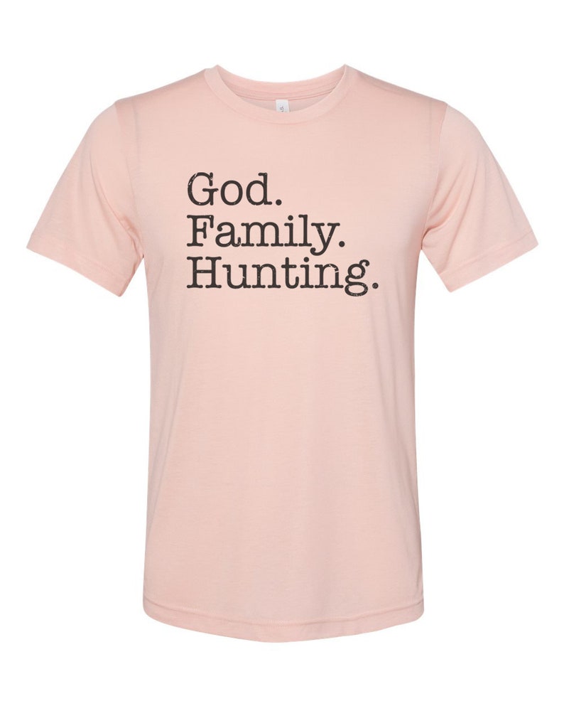 Hunting Shirt, God Family Hunting, Christian Shirt, Country Shirt, Gift For Him