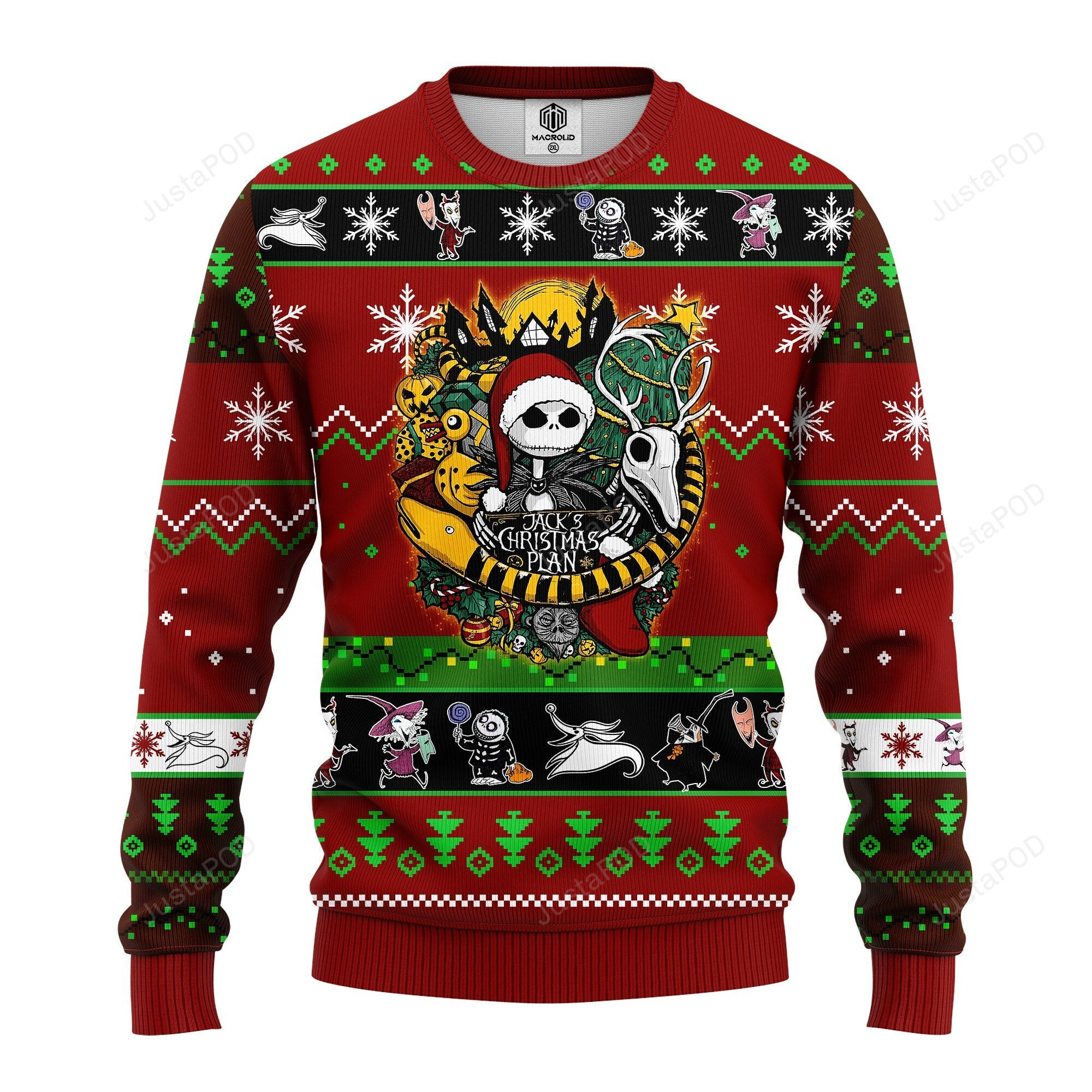 Nightmare Before Christmas Ugly Sweater TXTrend Shop