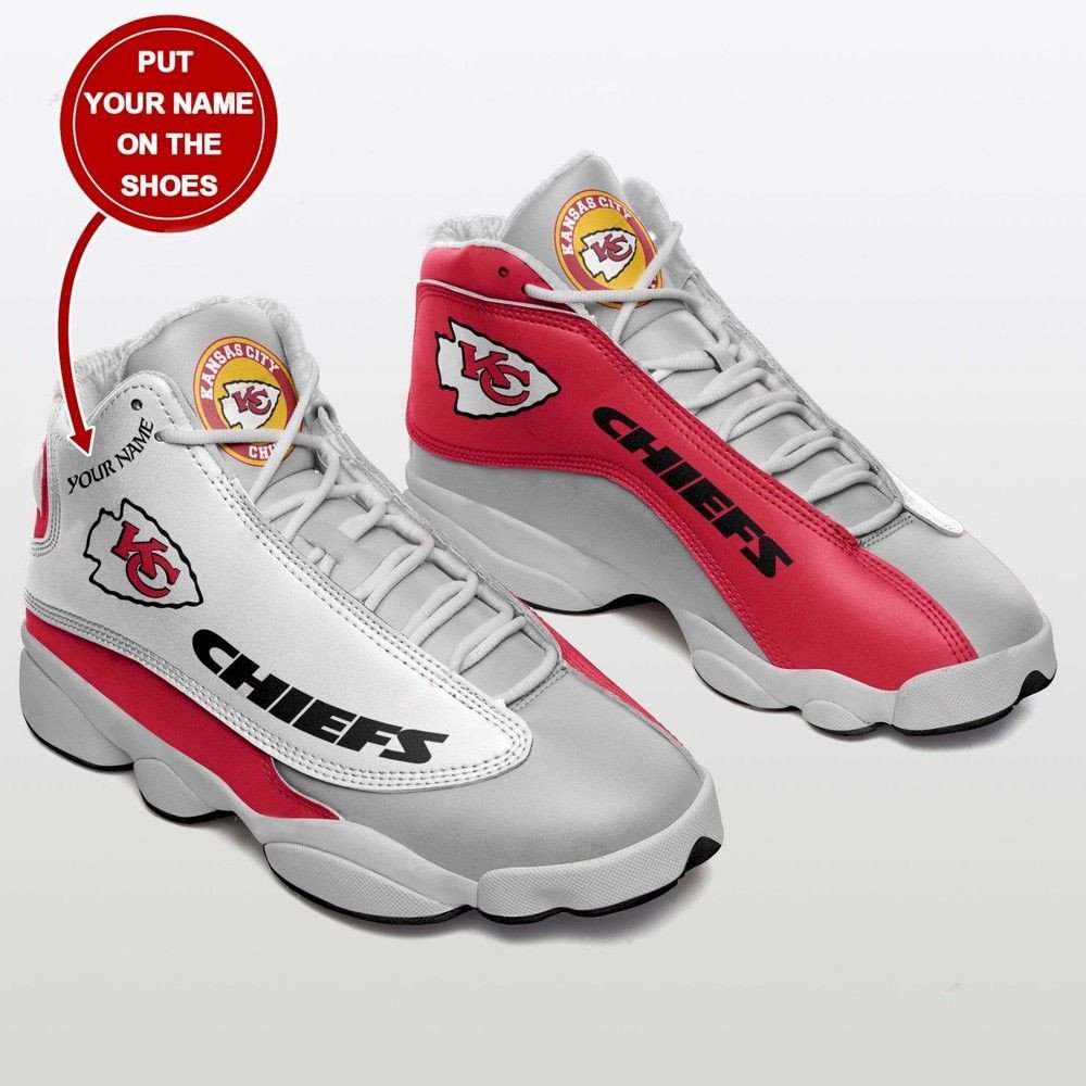 Kansas City Chiefs Air Jordan 13 Sneakers Sport Shoes For Fan Sneakers For Fan Sport