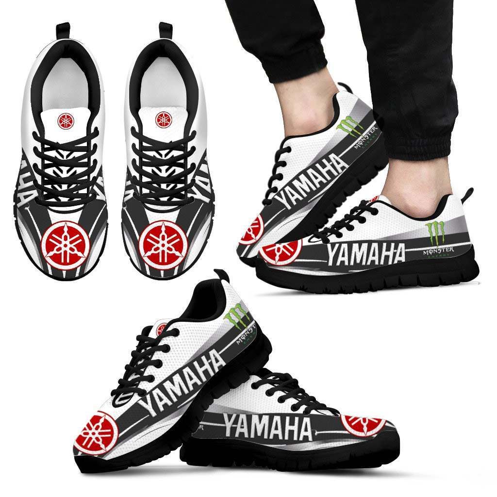 3D Printed Yamaha Racing NCT-HT Sneakers For Men & Women Ver1 (White)