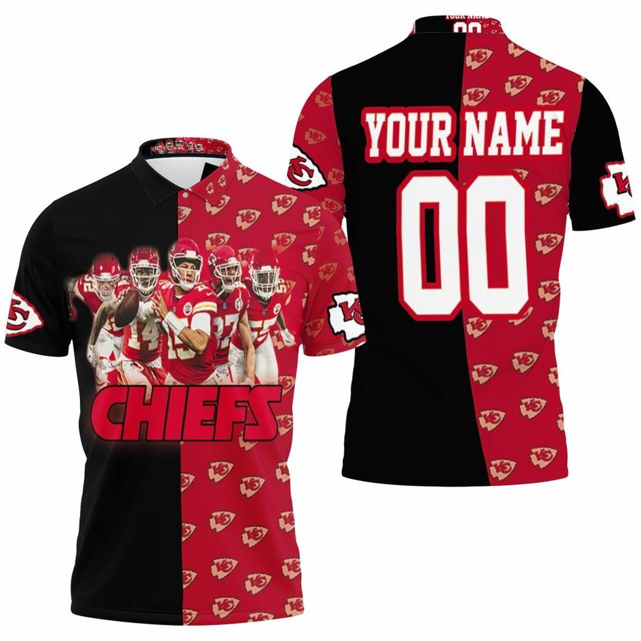 Kansas City Chiefs Afc West Champions 2021 Super Bowl Snoopy Fan Personalized Polo Shirt Model A20054