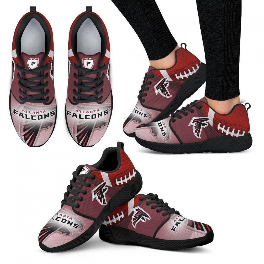 Awesome Atlanta Falcons Running Sneakers For Football Fan #452