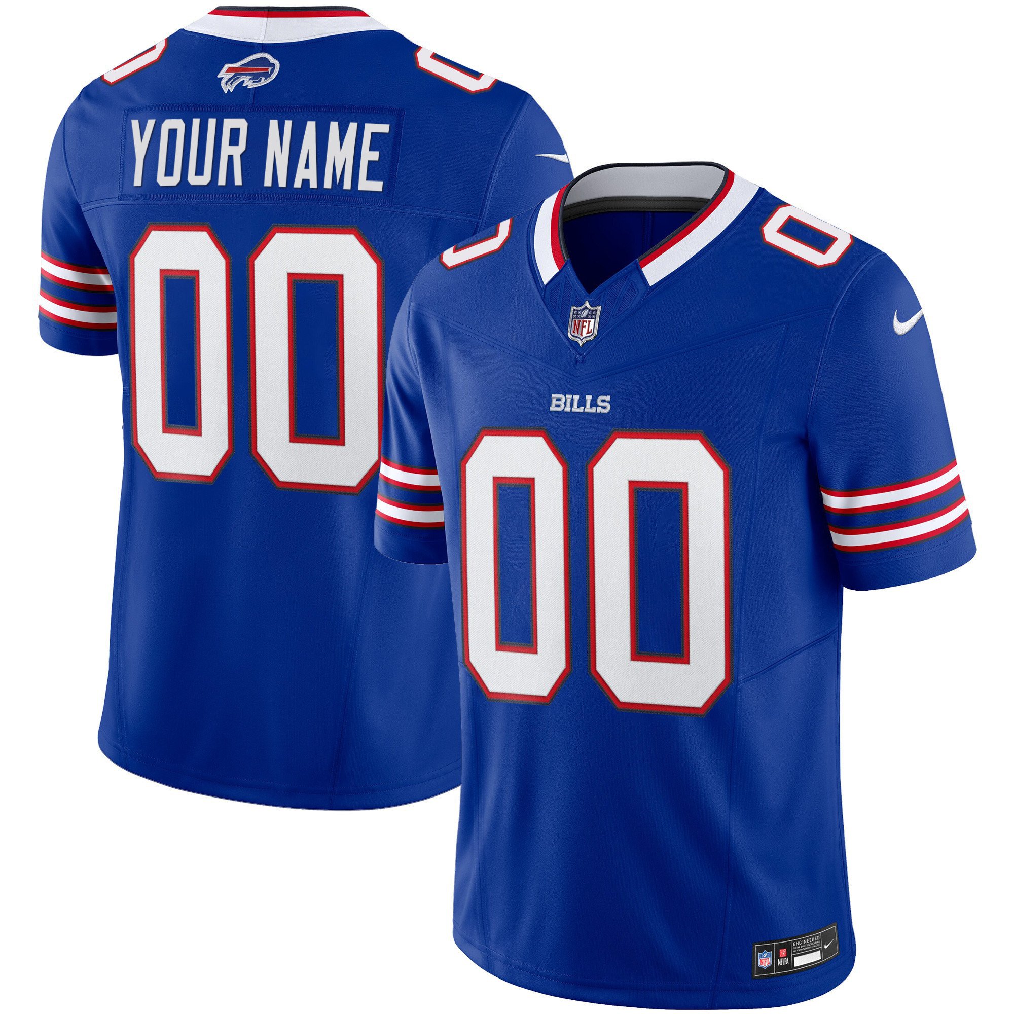 Bills Vapor Limited Custom Jersey – All Stitched