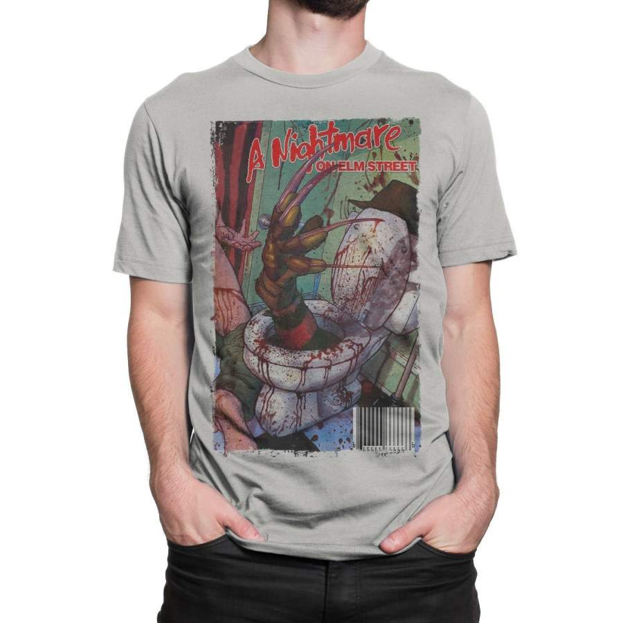 Nightmare on Elm Street Freddy Krueger T Shirt graphic tee horror movie