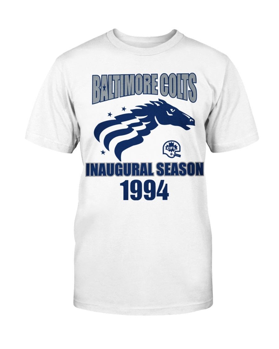 Vintage Baltimore Colts 1994 Cfl Football T Shirt 073121