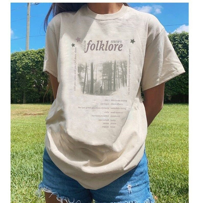 Folklore Tracklist Shirt, Folklore Shirt, Folklore Merch, Taylor Gift, Ts Merch, Taylor Merch, Forest Shirt