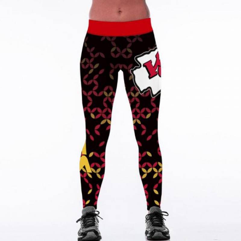 Kansas City Chiefs 3D Leggings #3