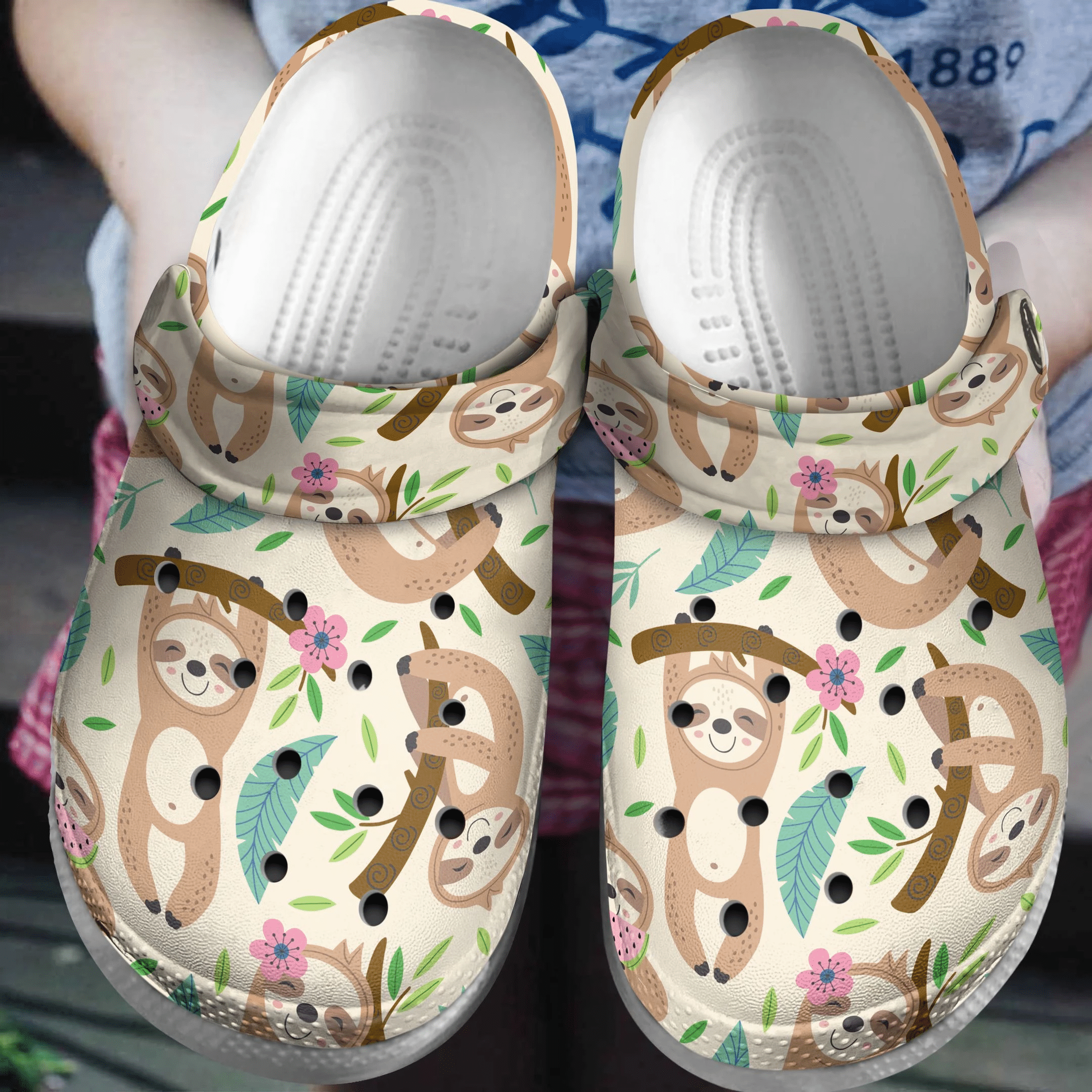 Baby Cute Sloth Shoes – Funny Animal Crocbland Clog Birthday Gift For Boy Girl Son Daughter
