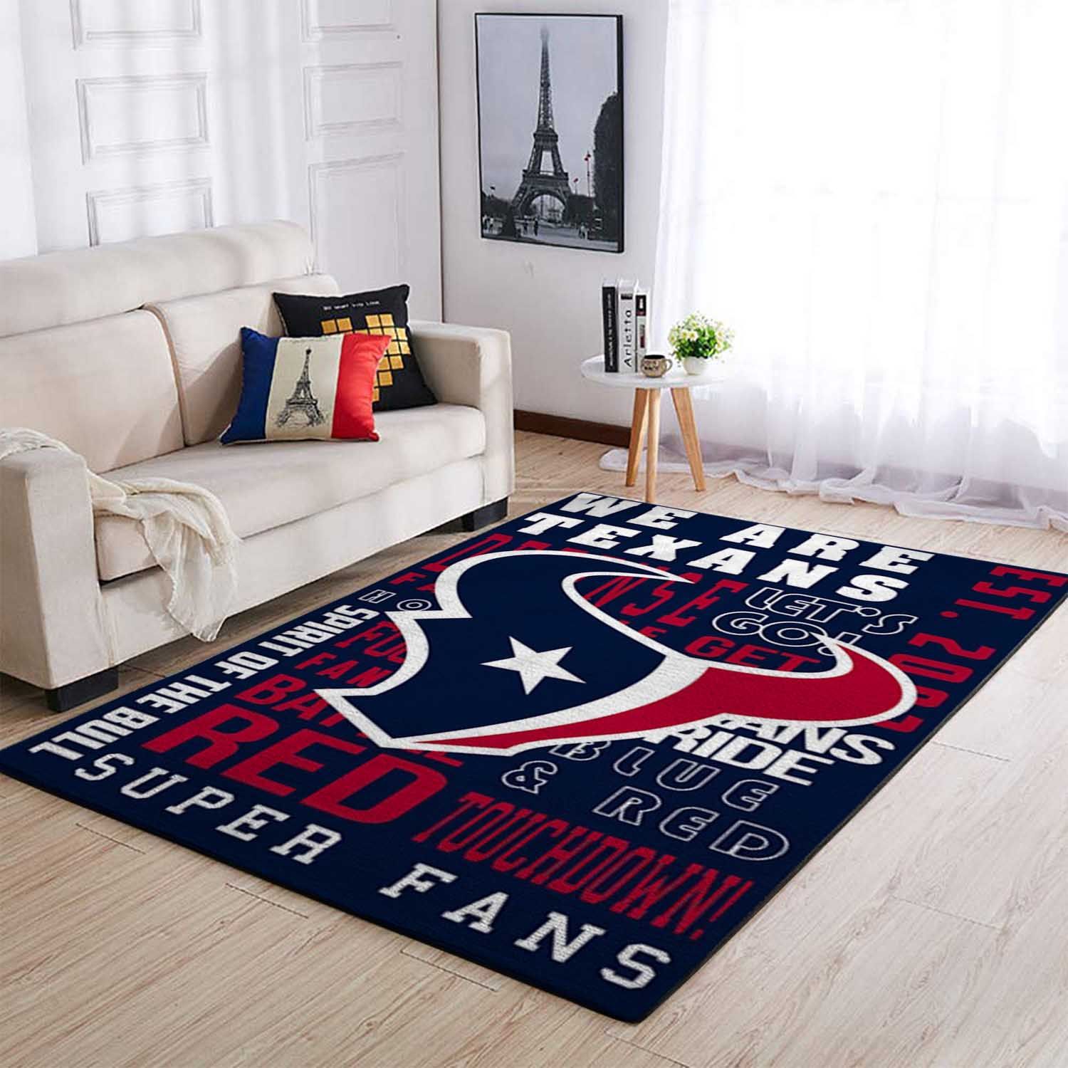 The 20 Rug Houston Texans Area Rugs Living Room Carpet SHT101201 Christmas Gift Floor Decor