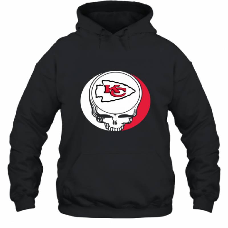 Halloween Skull Funny Football Team Kansas City Chiefs Hoodie