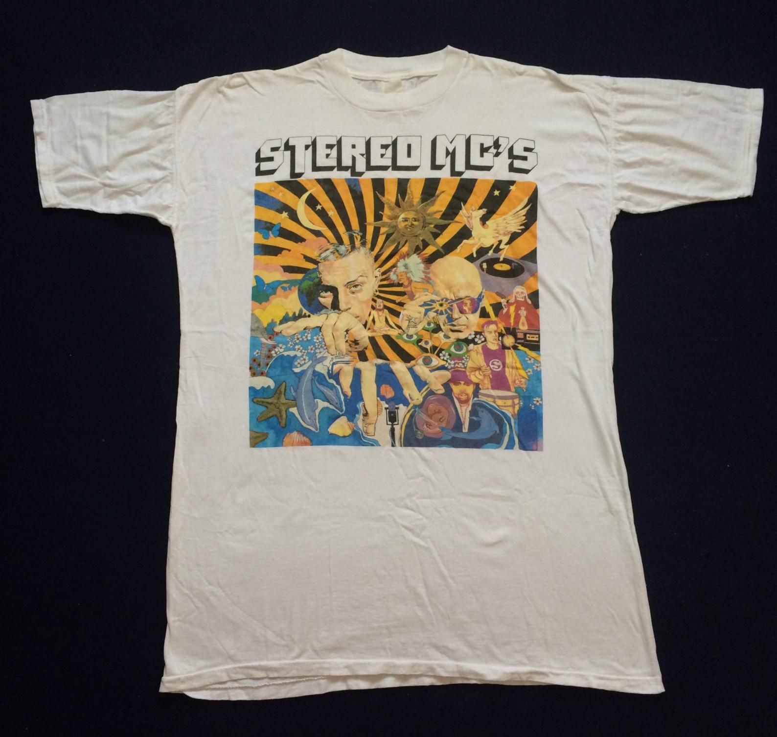 Vintage Stereo Mc’s Hip Hop Pop 80s Alternative Dance Stereo Mcs Rare T Shirt