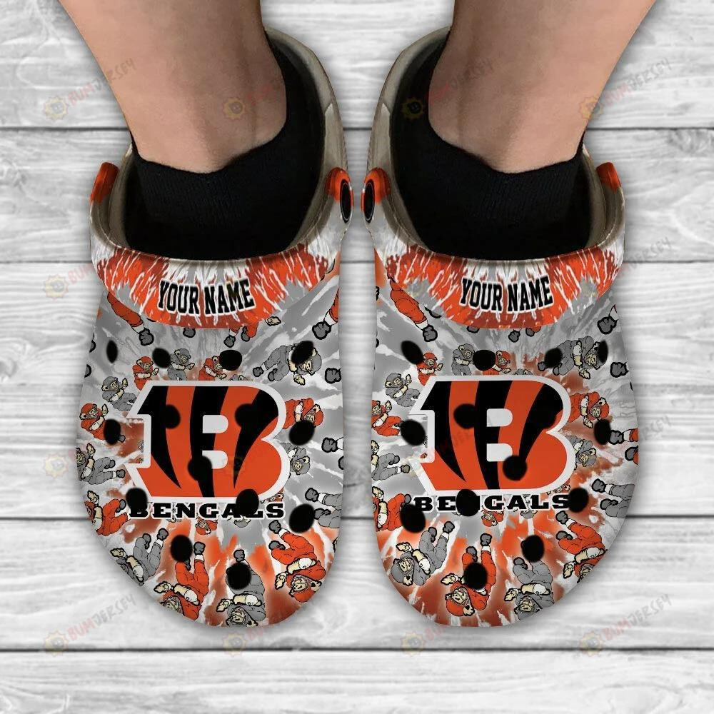 Cincinnati Bengals Grateful Dead Custom Personalized Crocs Classic Clogs Shoes – Aop Clog