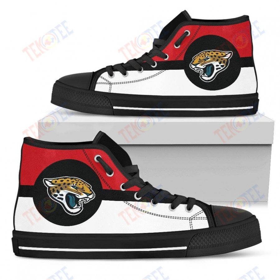 Mens Womens Jacksonville Jaguars High Top Shoes Bright Colours Open Sections Great TMT698