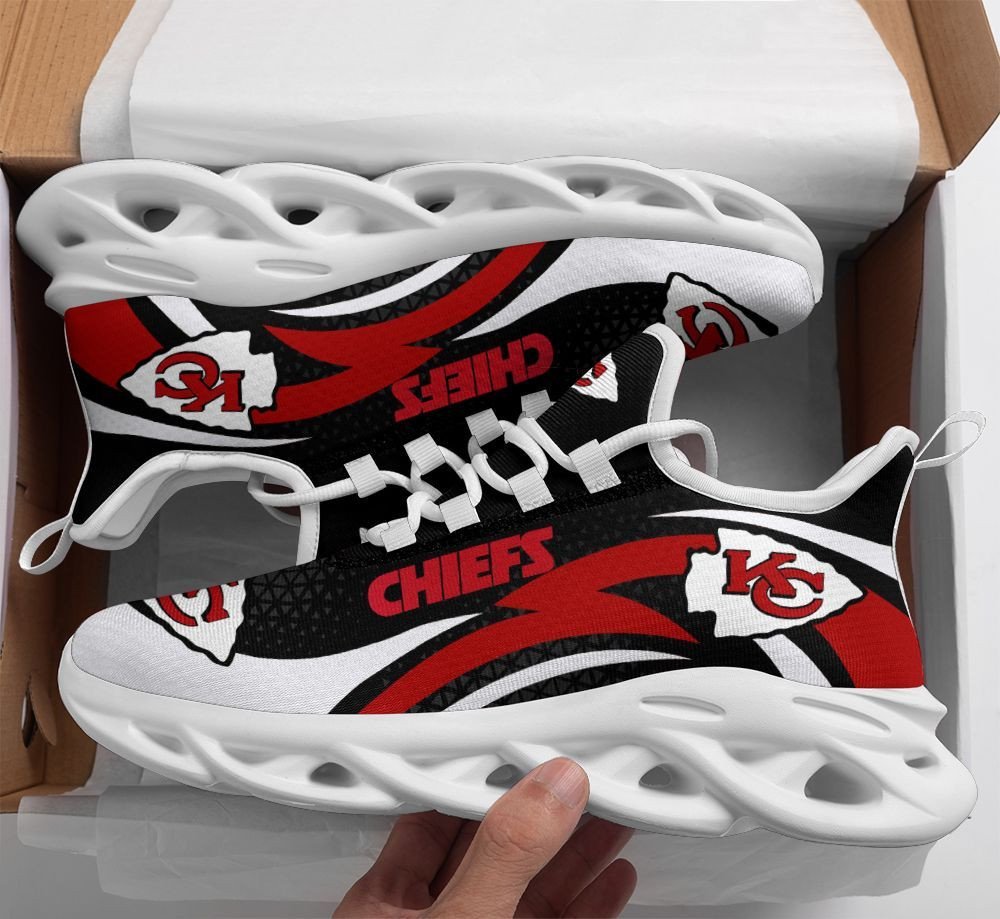 Kansas City Chiefs Yezy Running Sneakers Art 1553