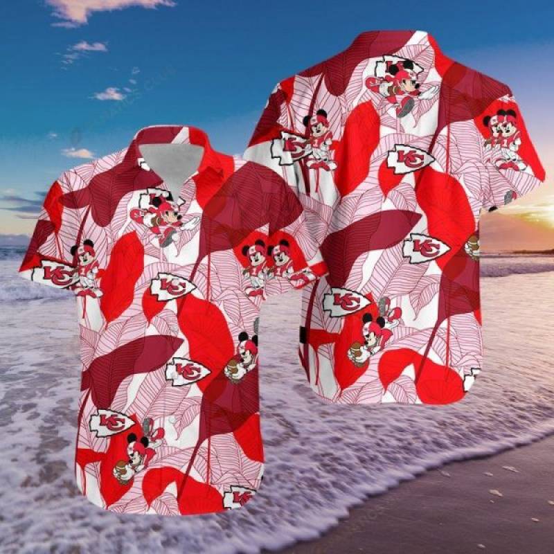 Kansas City Chiefs Flower Hawaii 3D Shirt With Shorts KSCC3D01180620