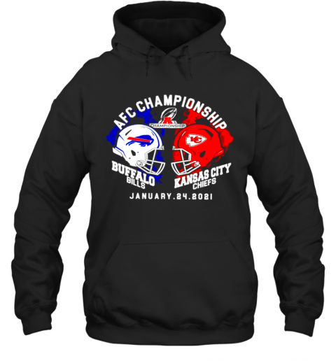 Afc Championship Buffalo Bills Vs Kansas City Chiefs January 24 2021 Hoodie