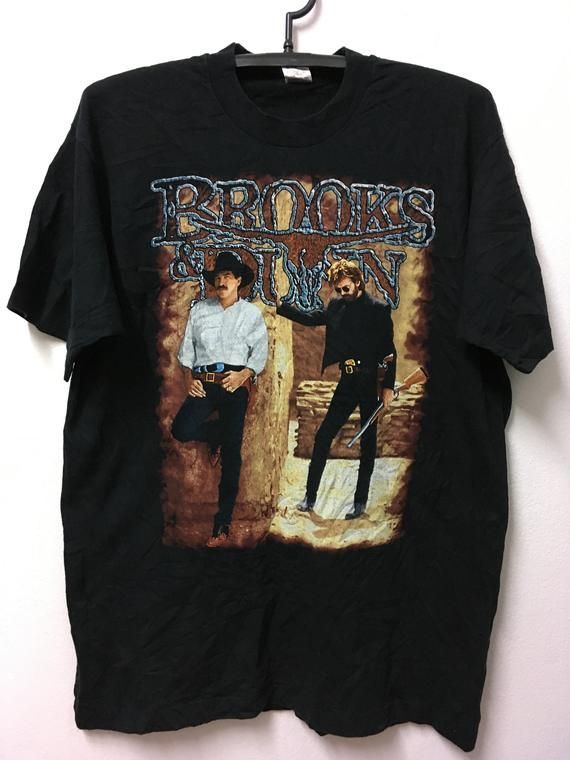 Vintage90S Brooks And Dunn Country Music Tour Lite Miller Shirt 23 5 Shirt