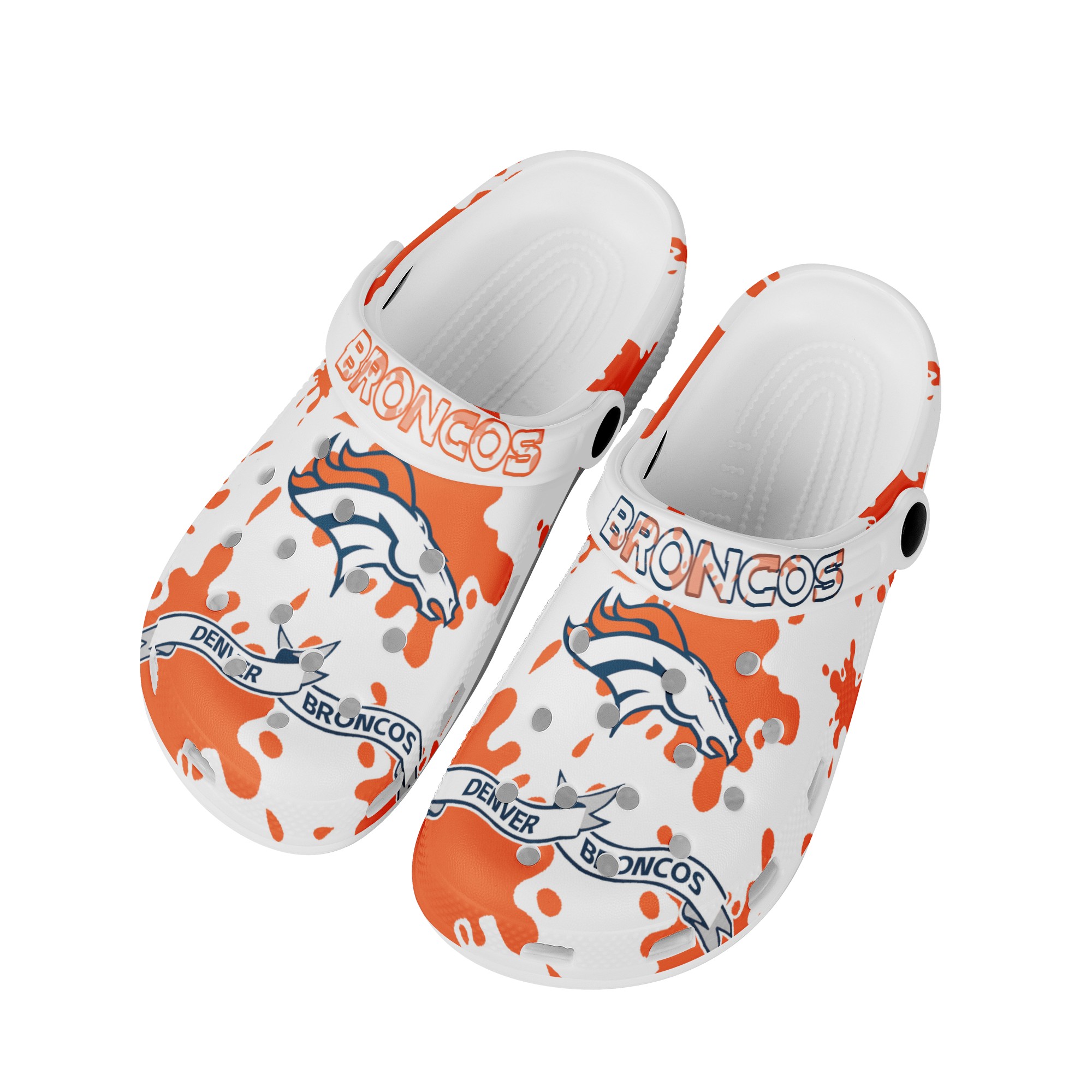 Denver Broncos Crocs Shoes Cute Shoes For Fans