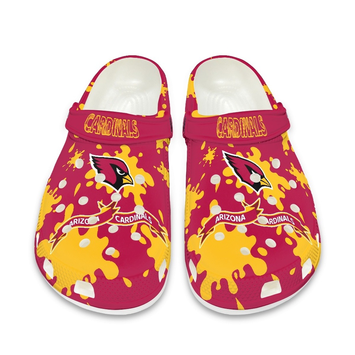 Arizona Cardinals Shoes Cute Style#4 Crocs Shoes For Fans