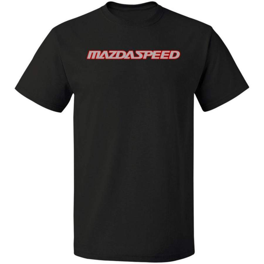 Mazdaspeed Mazda T-Shirt Retno Vintage T-Shirt Size S-3Xl Mens Black Fashion