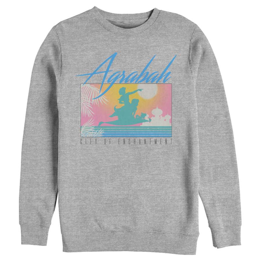 Aladdin Men’s Agrabah Travel  Sweatshirt