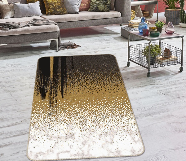 Black And White Minimal Dots On Oliv …