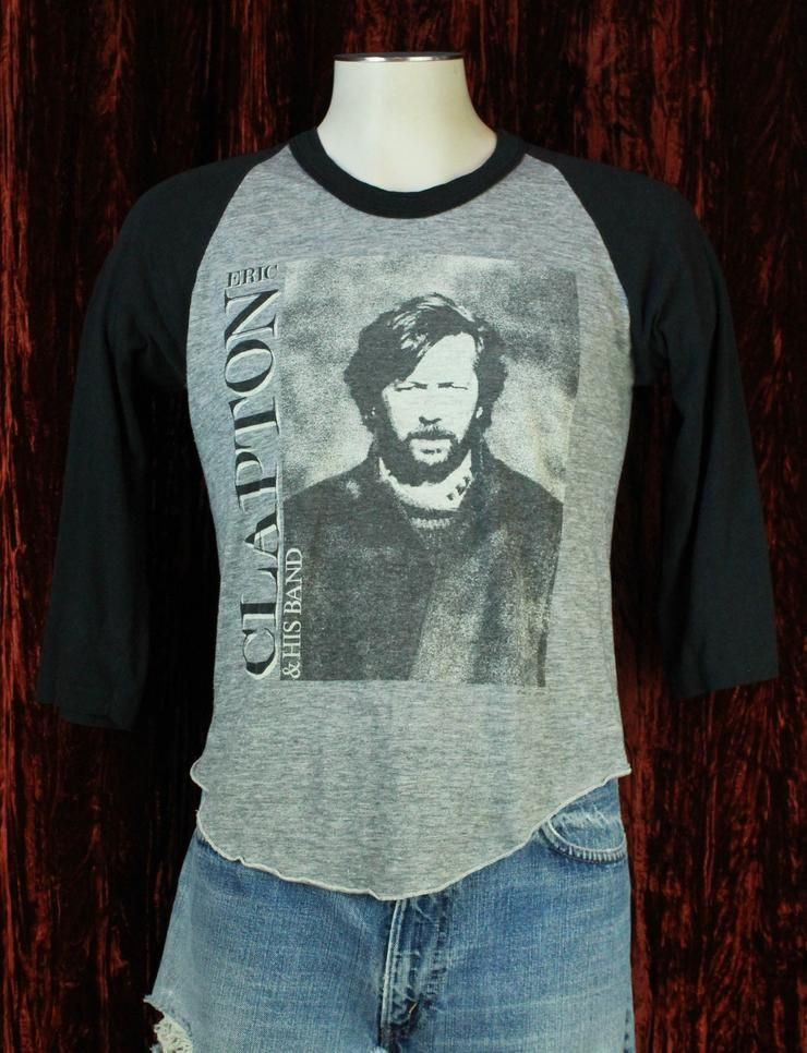 Vintage Eric Clapton Concert Shirt