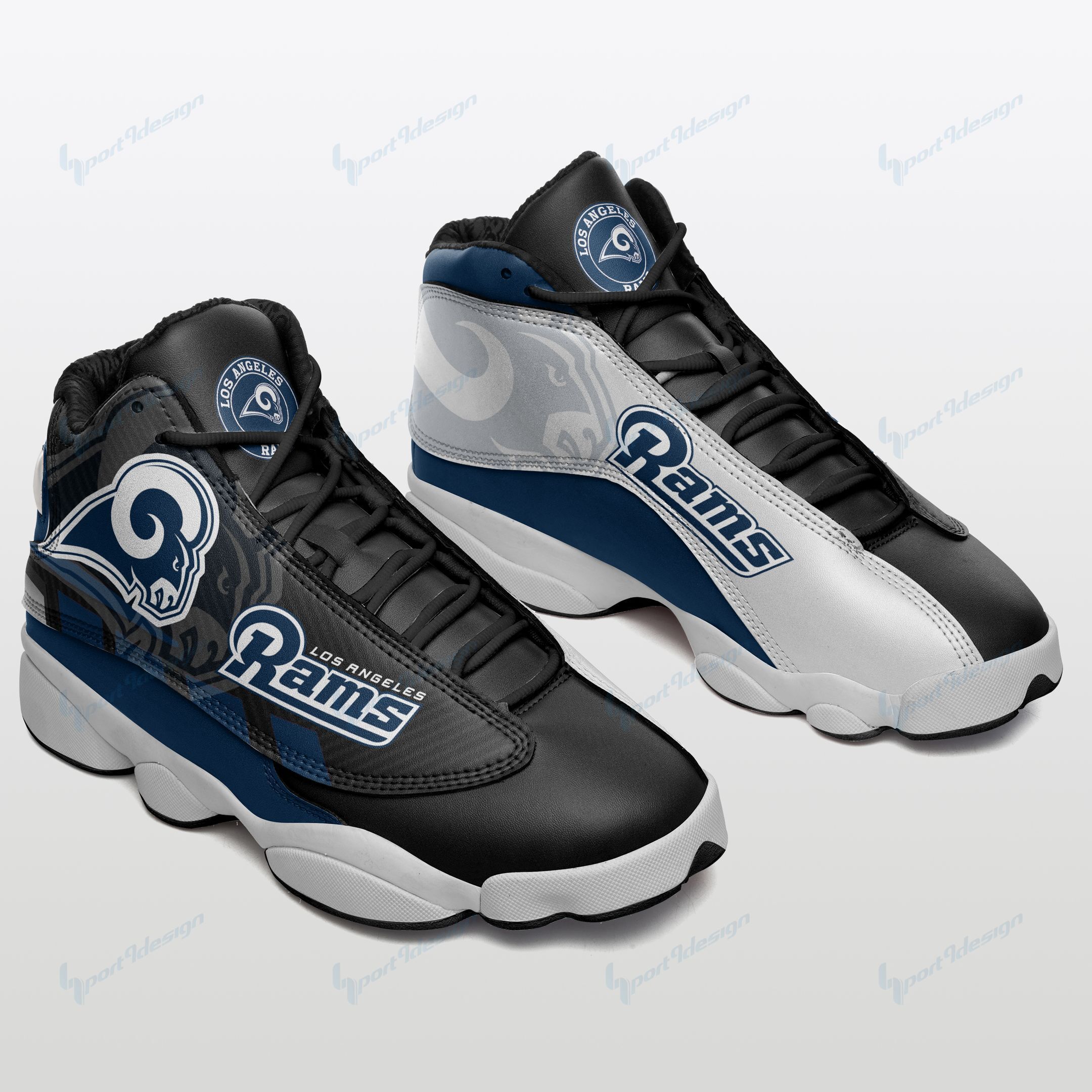 Los Angeles Rams Air JD13 Sneakers 610