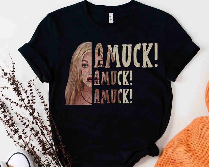 Retro Sarah Sanderson Quote Amuck Amuck Amuck Shirt, Hocus Pocus Disney Witch Sanderson Sister Tee