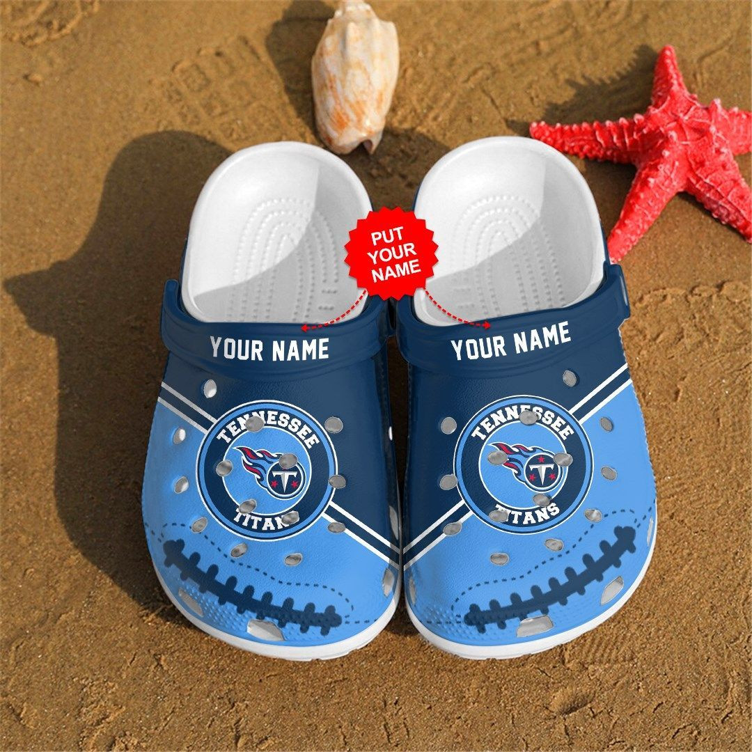 Personalized Tennessee Titans Crocs Classic Clogs