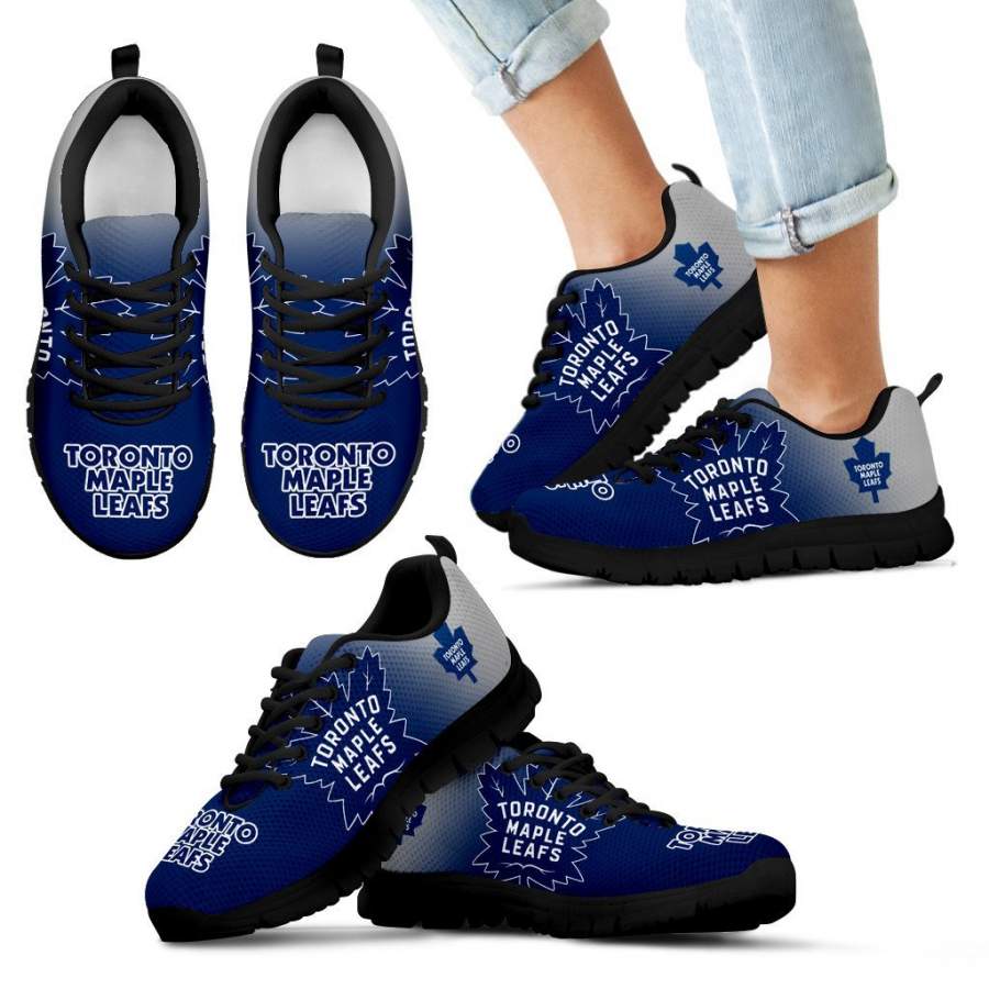 Colorful Unofficial Toronto Maple Leafs Sneakers