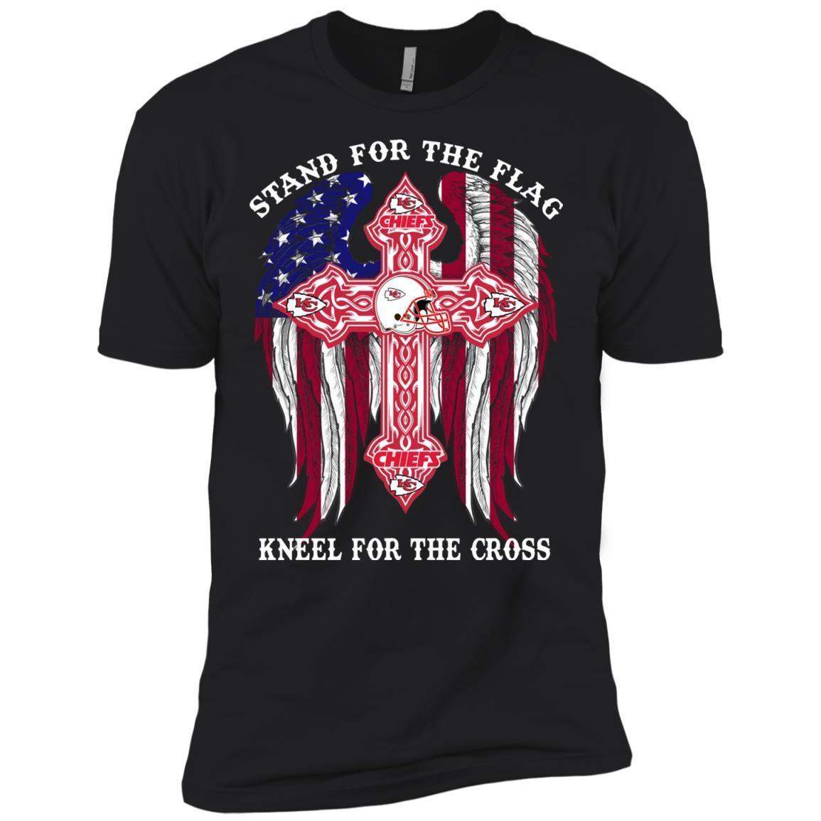 Order Shirt Kansas City Chiefs Stand For The America Sport Flag Premium T-Sh