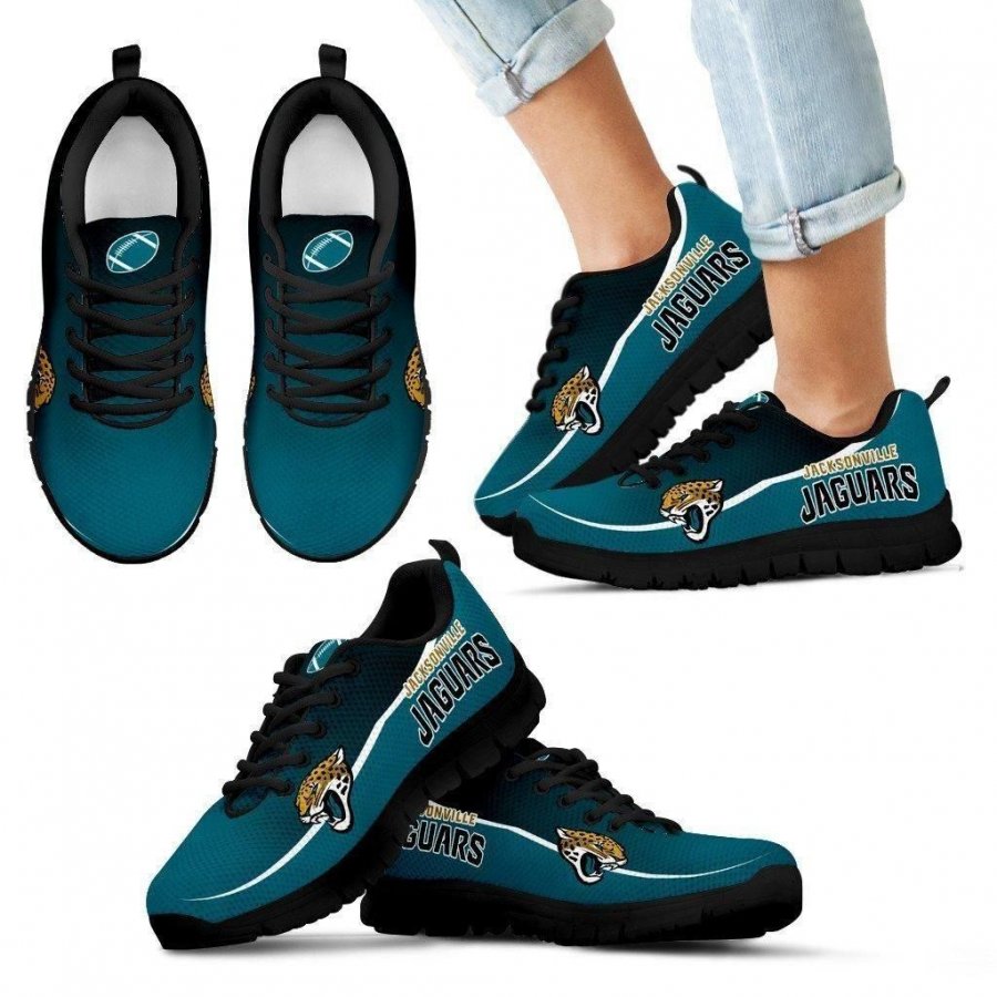 Colorful Jacksonville Jaguars Passion Sneakers #639