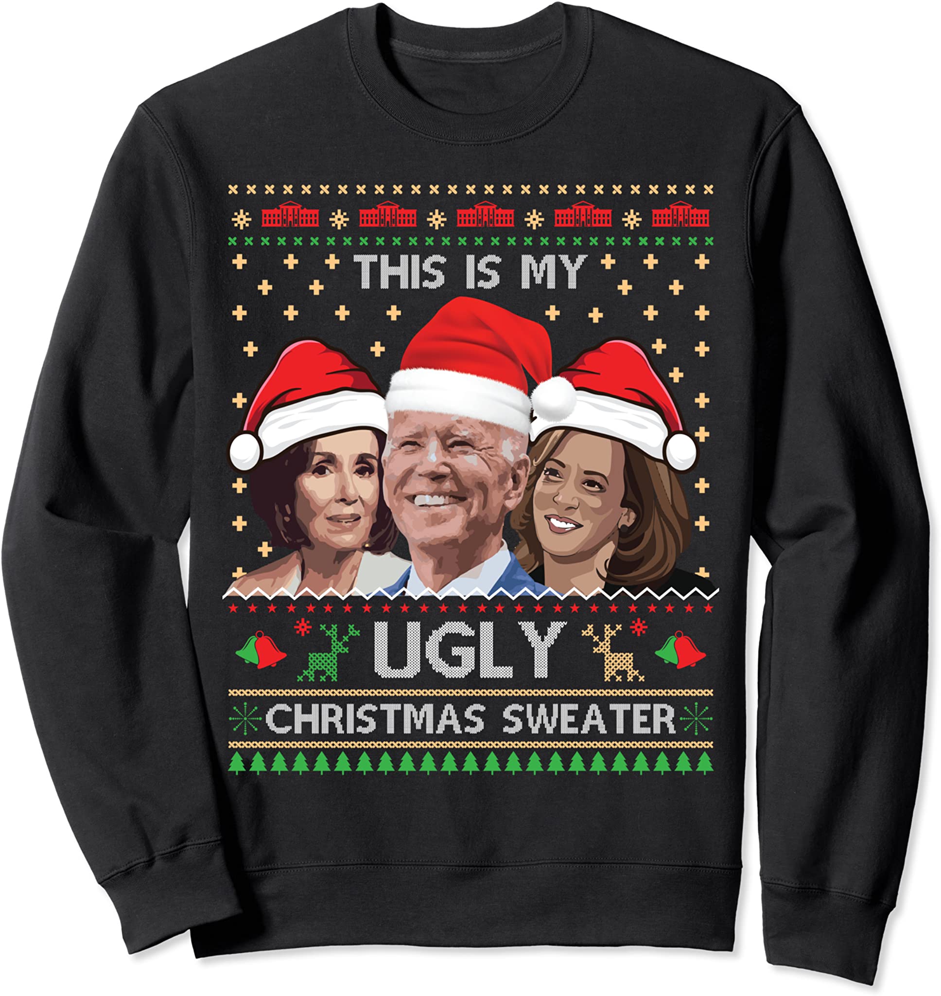 Funny Ugly Christmas Sweater Best Xmas Group Family Party Sweatshirt