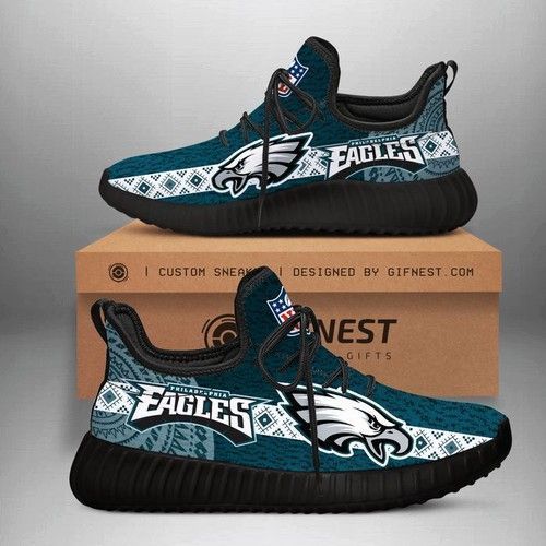 Philadelphia Eagles Shoes Customize Yeezy Sneakers For Fan