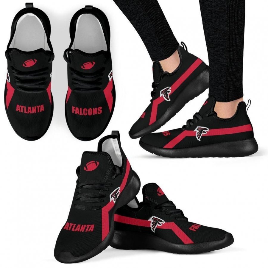 Atlanta Falcons Mesh Knit Men Women Sneakers Shoes Birthday Christmas Gift