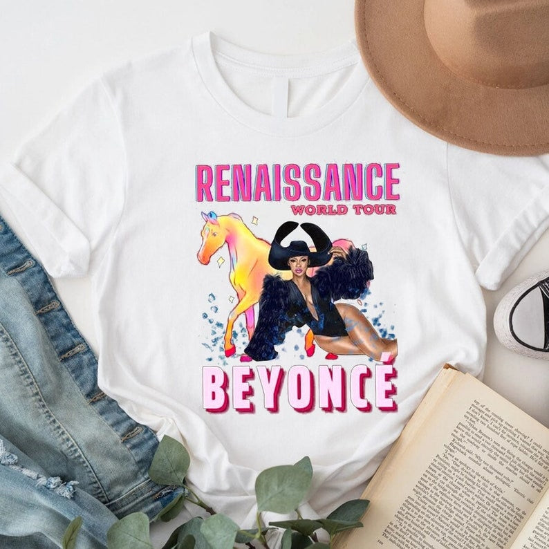 Renaissance New Album Tshirt, Renaissance World Tour Shirt, 2023 World Tour T-Shirt, Renaissance Tour Merch, Queen Bee