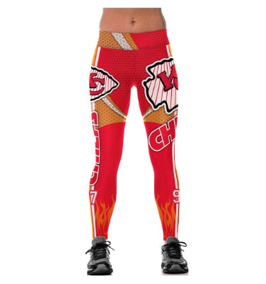 Kansas City Chiefs High Waist Team Leggings