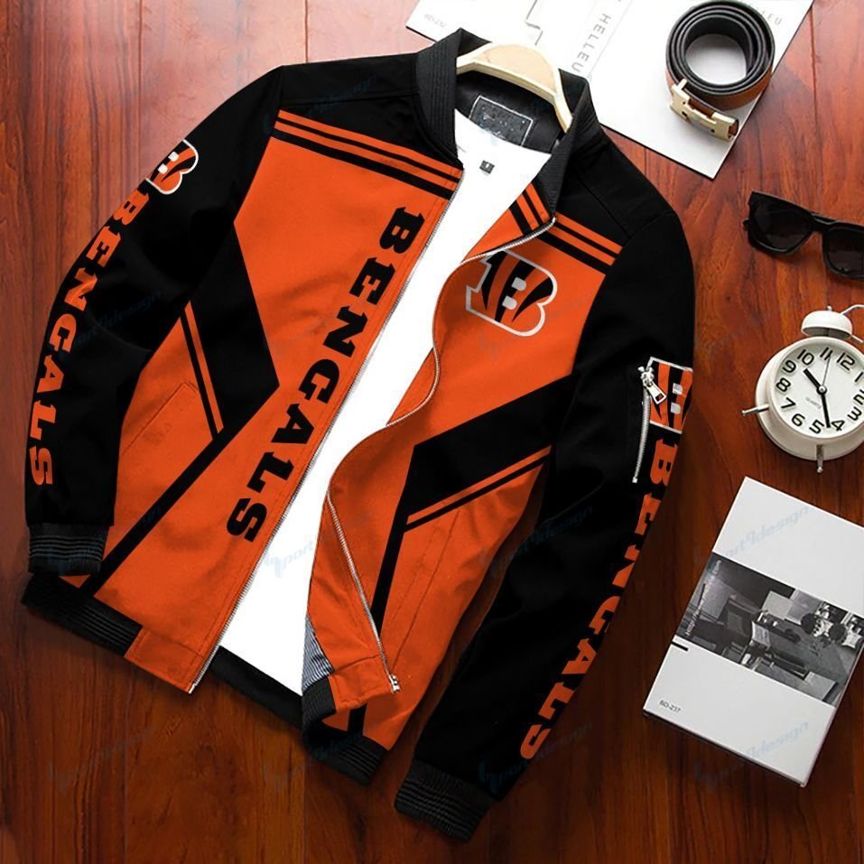 Cincinnati Bengals Bomber Jacket 100