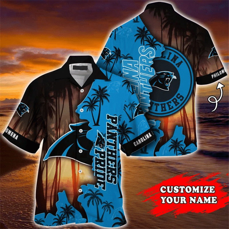 Carolina Panthers Hawaiian 3D Shirt