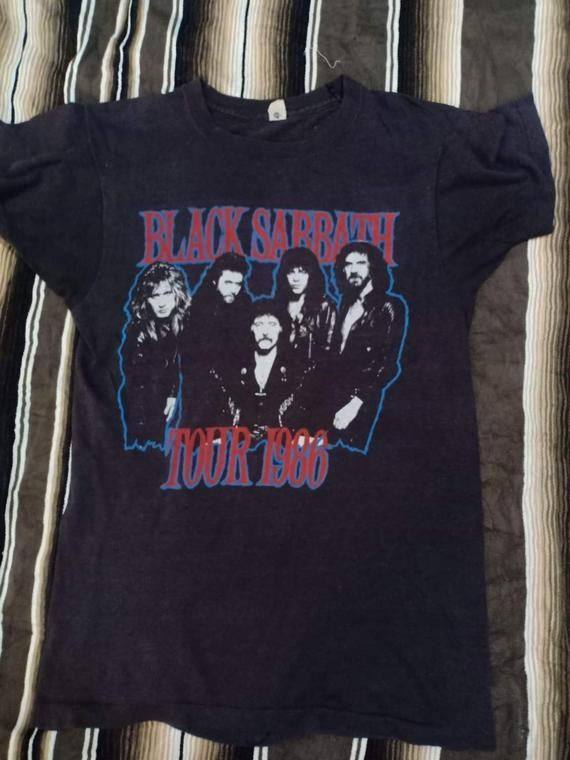 Blak Sabbath Tour 1986 Shirt