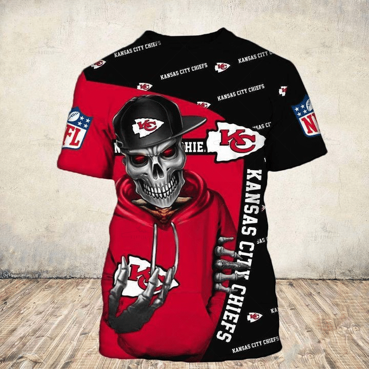 Kansas City Chiefs T-Shirt Cute Death Gift For Men