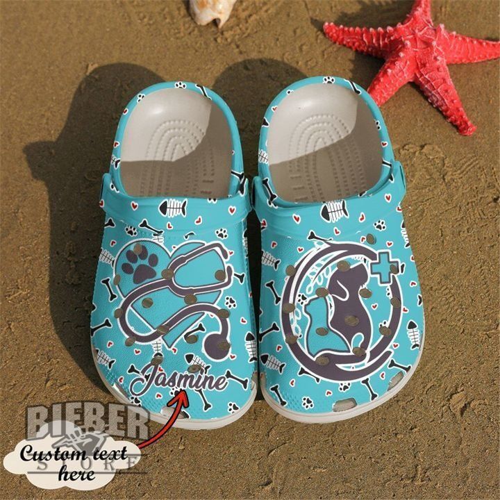 Vet Tech Personalized Animal Love Sku 2579 Crocs Clog Shoes