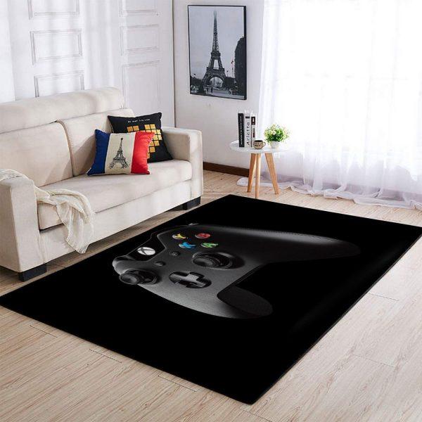 Xbox Console Game Art Home Decor Rectangle Area Rug 1