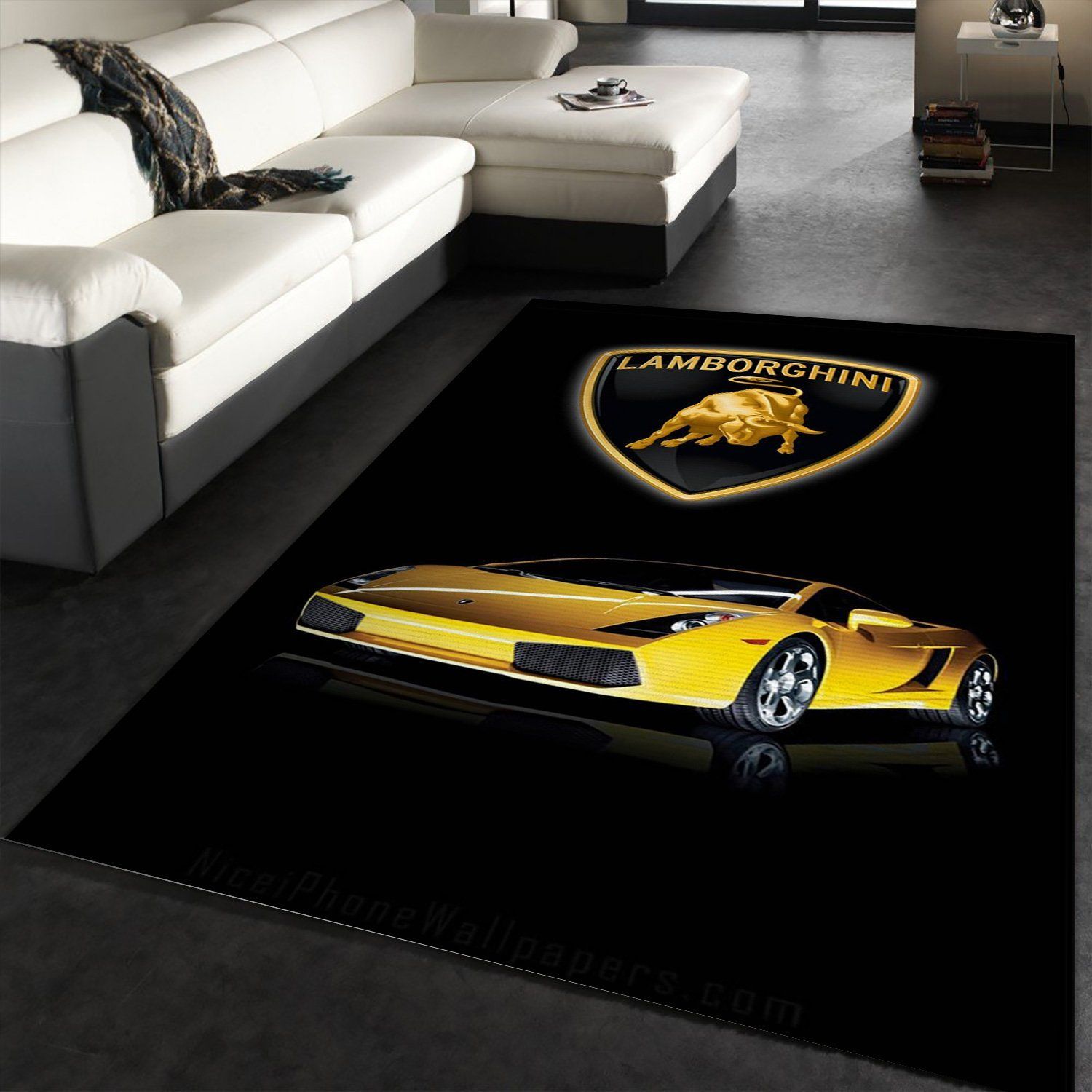 Lamborghini Area Rugs Bedroom Rug Christmas Gift Decor Area Rug For Living Room Bedroom Rug Home Decor