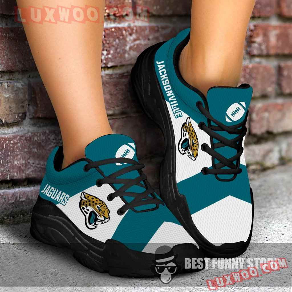 Pro Shop Logo Jacksonville Jaguars Chunky Sneaker Art 75