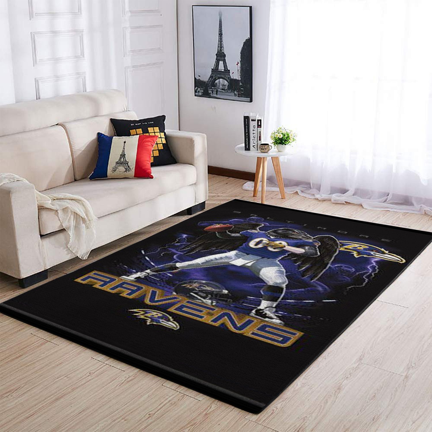 Baltimore Ravens 190911 Carpet  Living Room Rugs Collections