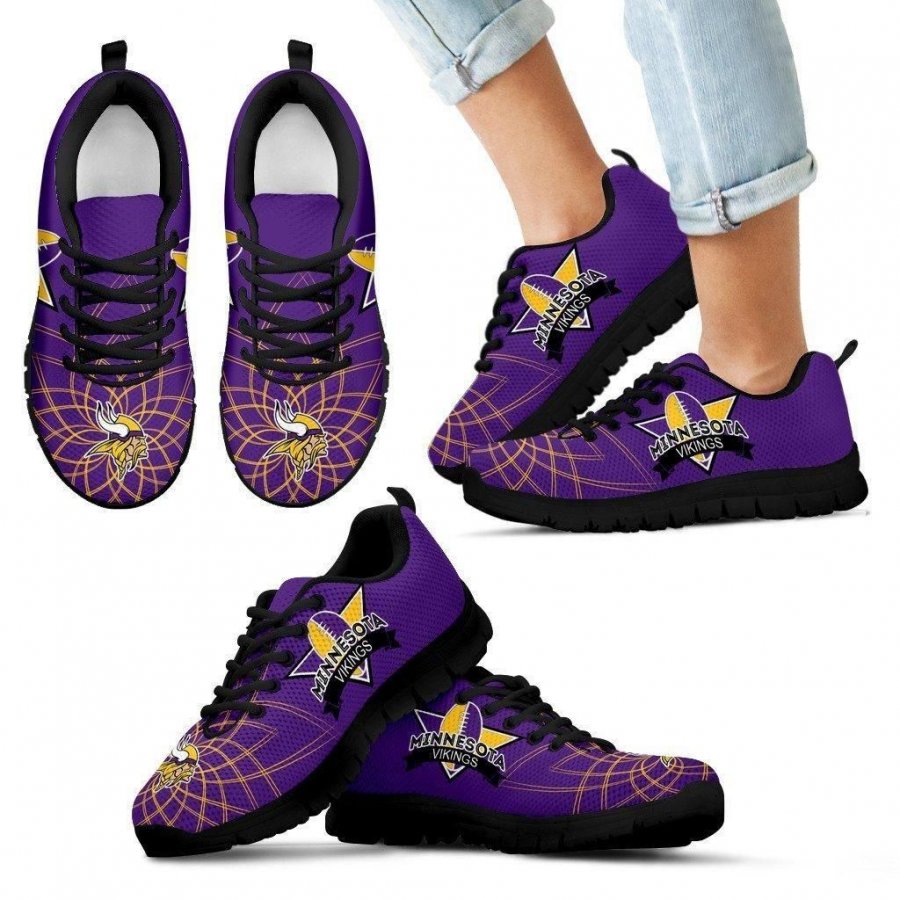 Super Bowl Minnesota Vikings Sneakers #150