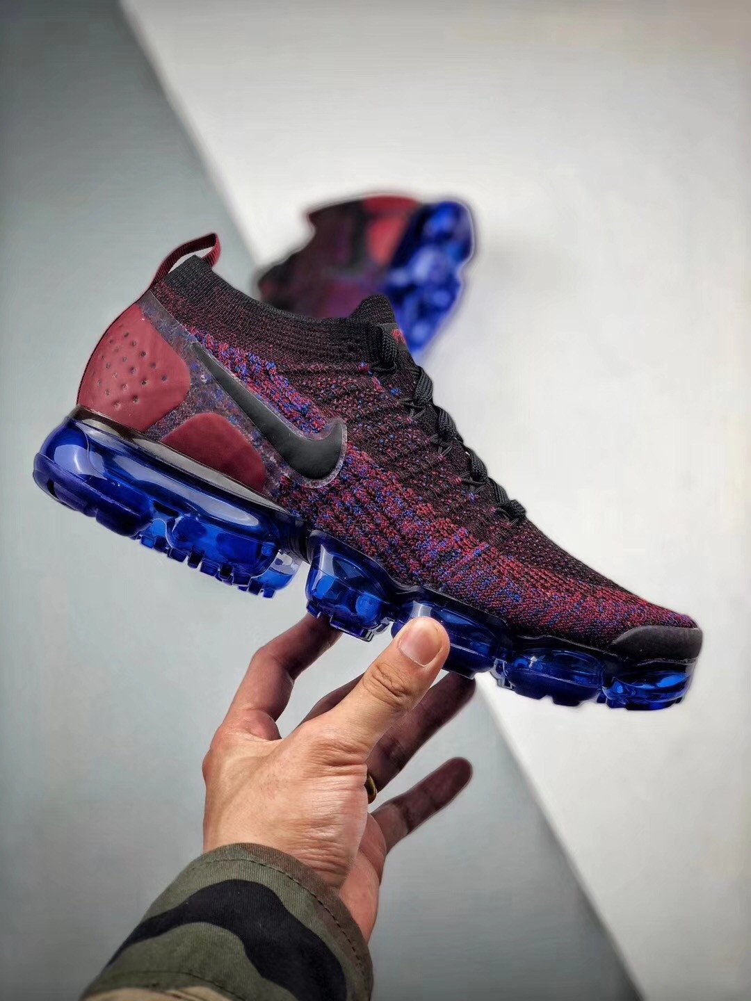 Nike Air VaporMax 2.0 BlackTeam Red-Racer Blue-Game Royal 5338538